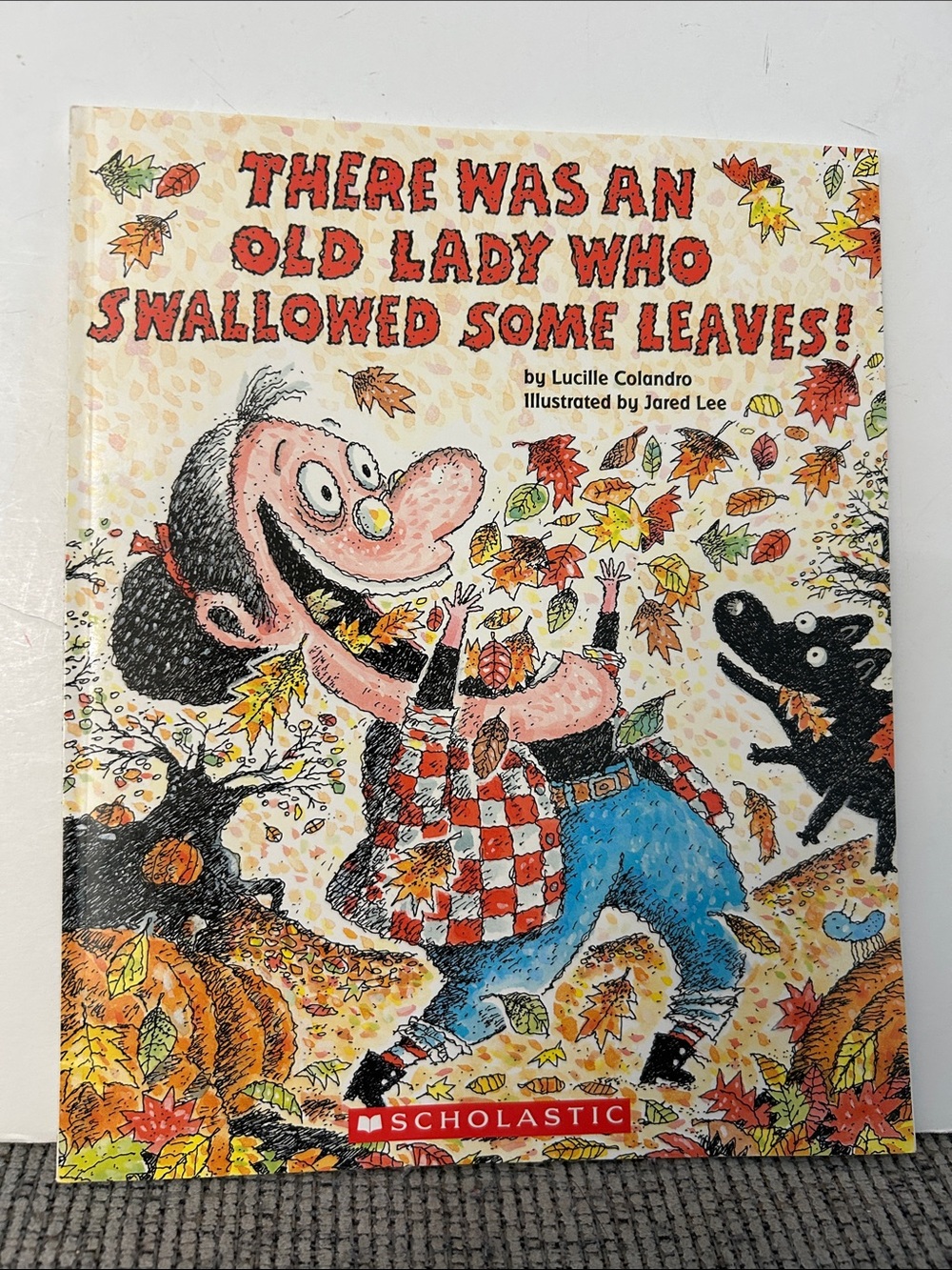 10/$30 there was an old lady who swallowed some leaves paperback book